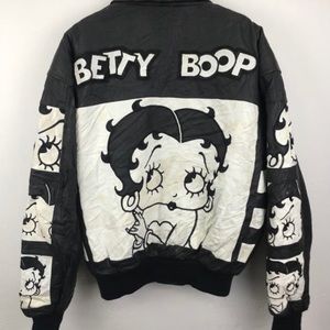 Vintage Betty Boop Leather Jacket